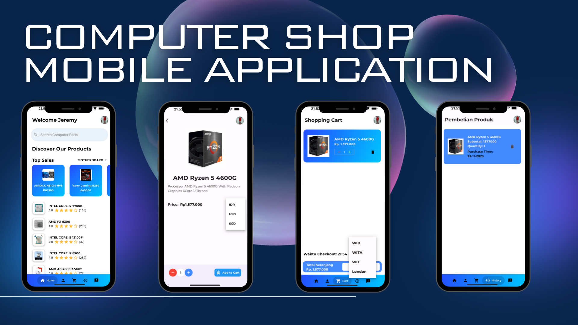 Computer Shop Mobile App